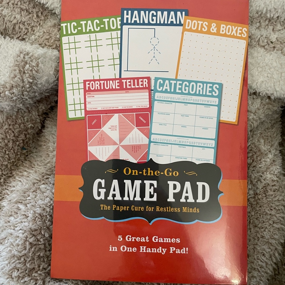 On-the-Go Game Pad - Red